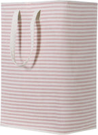 Foldable Moisture-proof Stripes Laundry Basket